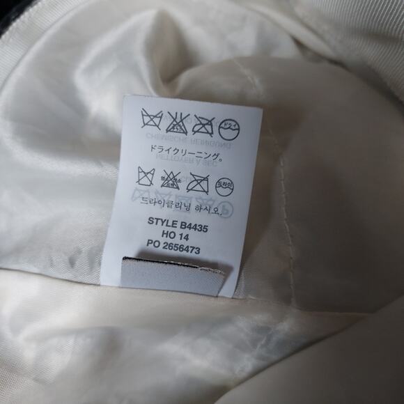 J. Crew Blurred Ikat Black & White Mini A-Line Skirt Size 0 - Picture 10 of 10